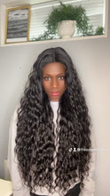 Load image into Gallery viewer, 26 Inches Pure Raw Donor Human Hair Wig Lace 5x5 HD Lace Closure
