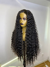 Load image into Gallery viewer, 30 Inches Pure Raw Donor Human Hair Wig Lace 5x5 HD Lace Closure
