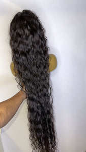 38 inches HD 6x6 Lace Closure Human Hair Wig Deep part