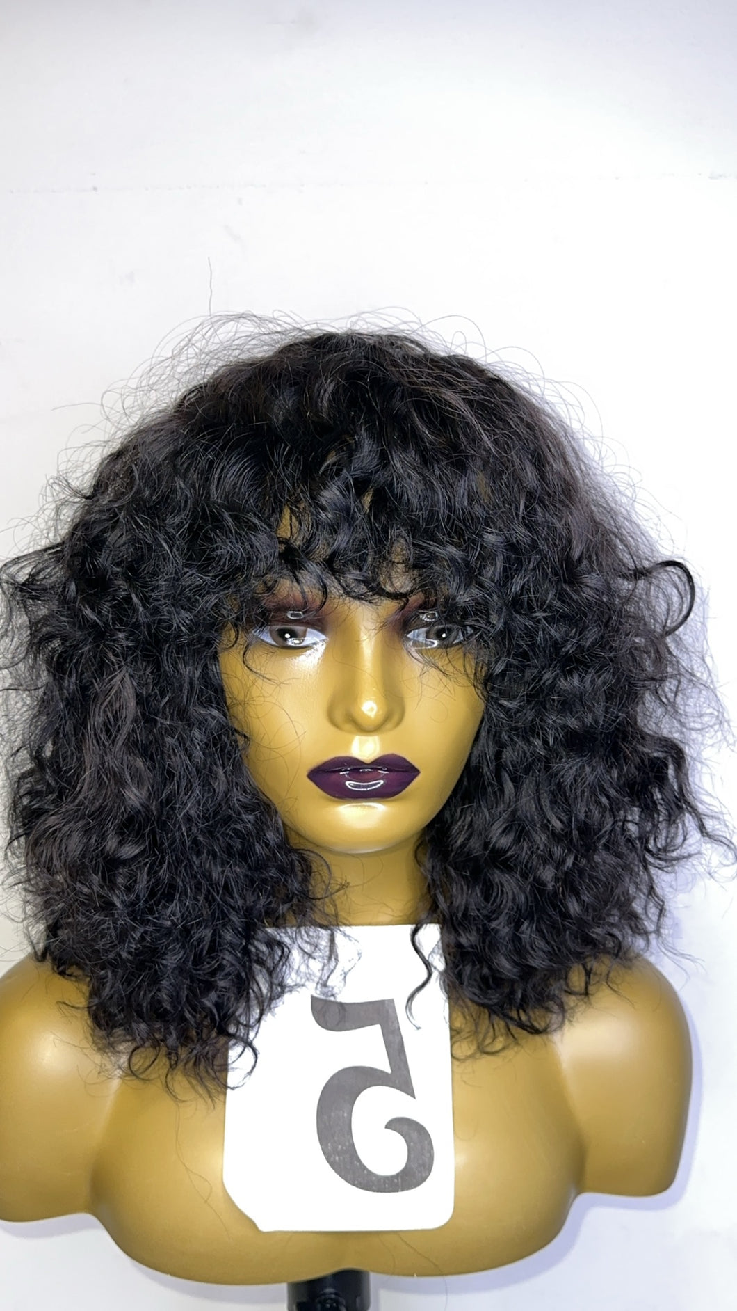 Bang Human Hair Wig