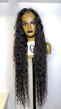 Load image into Gallery viewer, 38 inches HD 6x6 Lace Closure Human Hair Wig Deep part
