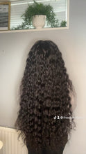 Load image into Gallery viewer, 26 Inches Pure Raw Donor Human Hair Wig Lace 5x5 HD Lace Closure
