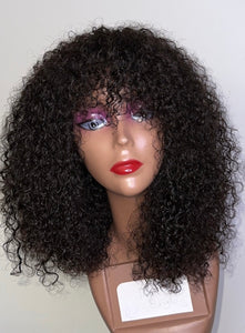 Bang Human Hair Wig