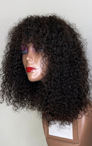 Bang Human Hair Wig