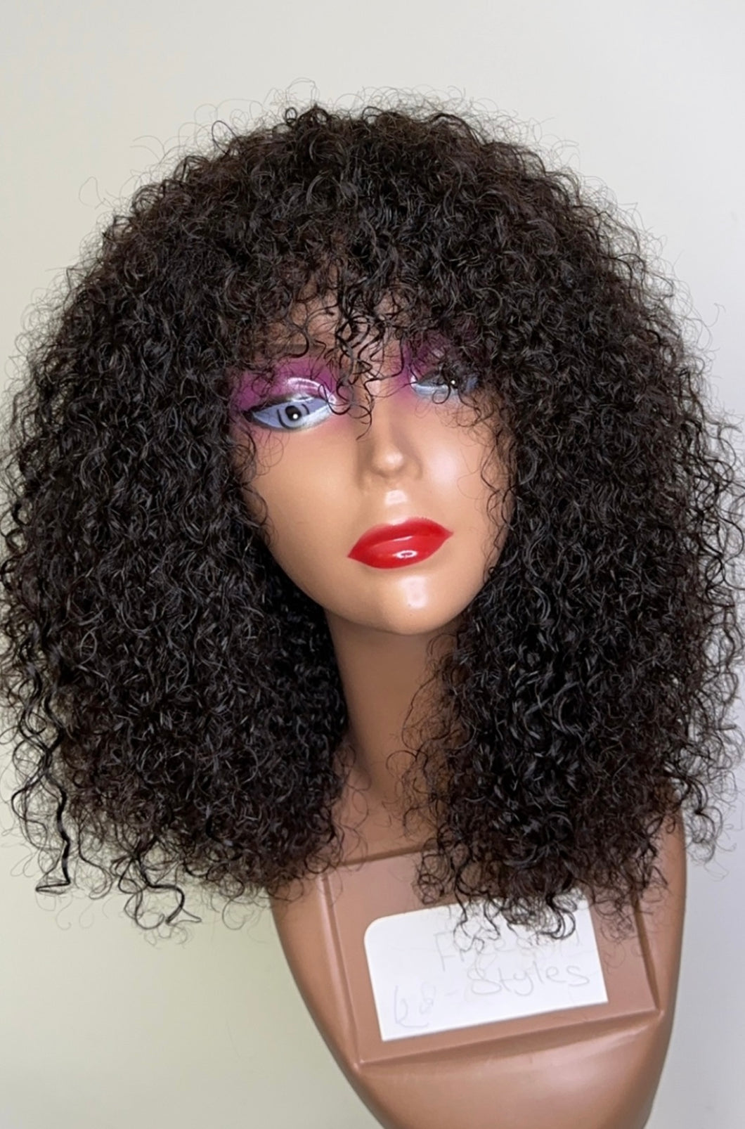 Bang Human Hair Wig