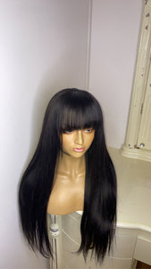 Bang Human Hair Wig