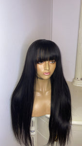 Bang Human Hair Wig