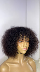 Bang Human Hair Wig