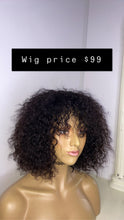 Load image into Gallery viewer, Bang Human Hair Wig
