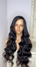 Load image into Gallery viewer, 26 Inches Lace Closure Human Hair Wig
