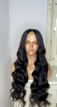 Load image into Gallery viewer, 26 Inches Lace Closure Human Hair Wig
