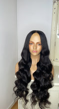 Load image into Gallery viewer, 26 Inches Lace Closure Human Hair Wig
